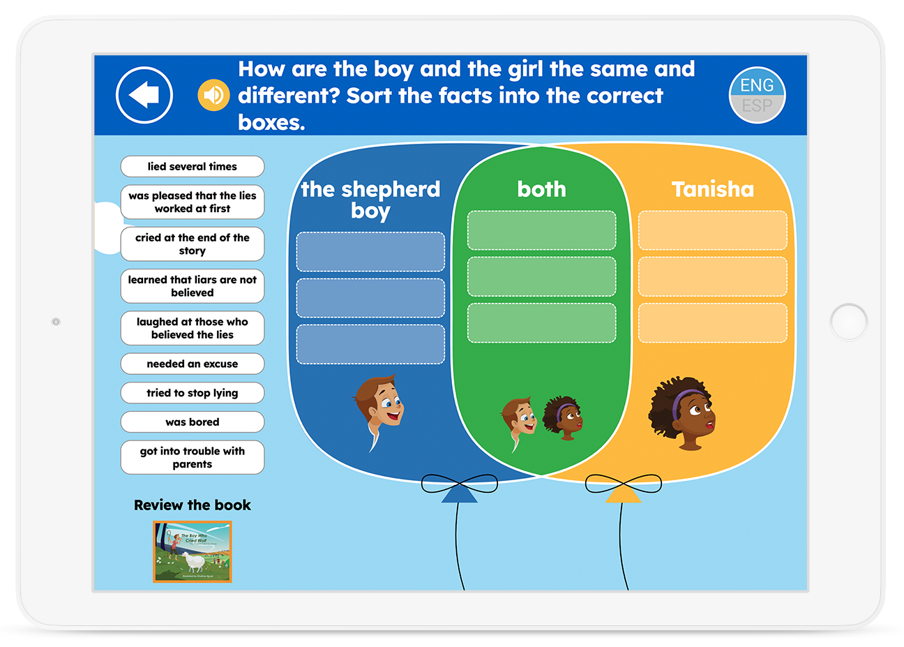Practice comprehension skills such as comparing and contrasting information from two books.